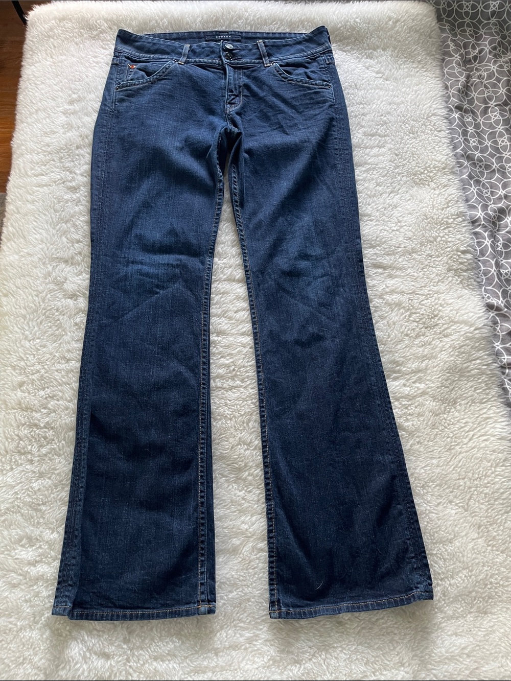 Hudson Signature Boot Cut flap pocket Jeans size 32 waist 33” inseam